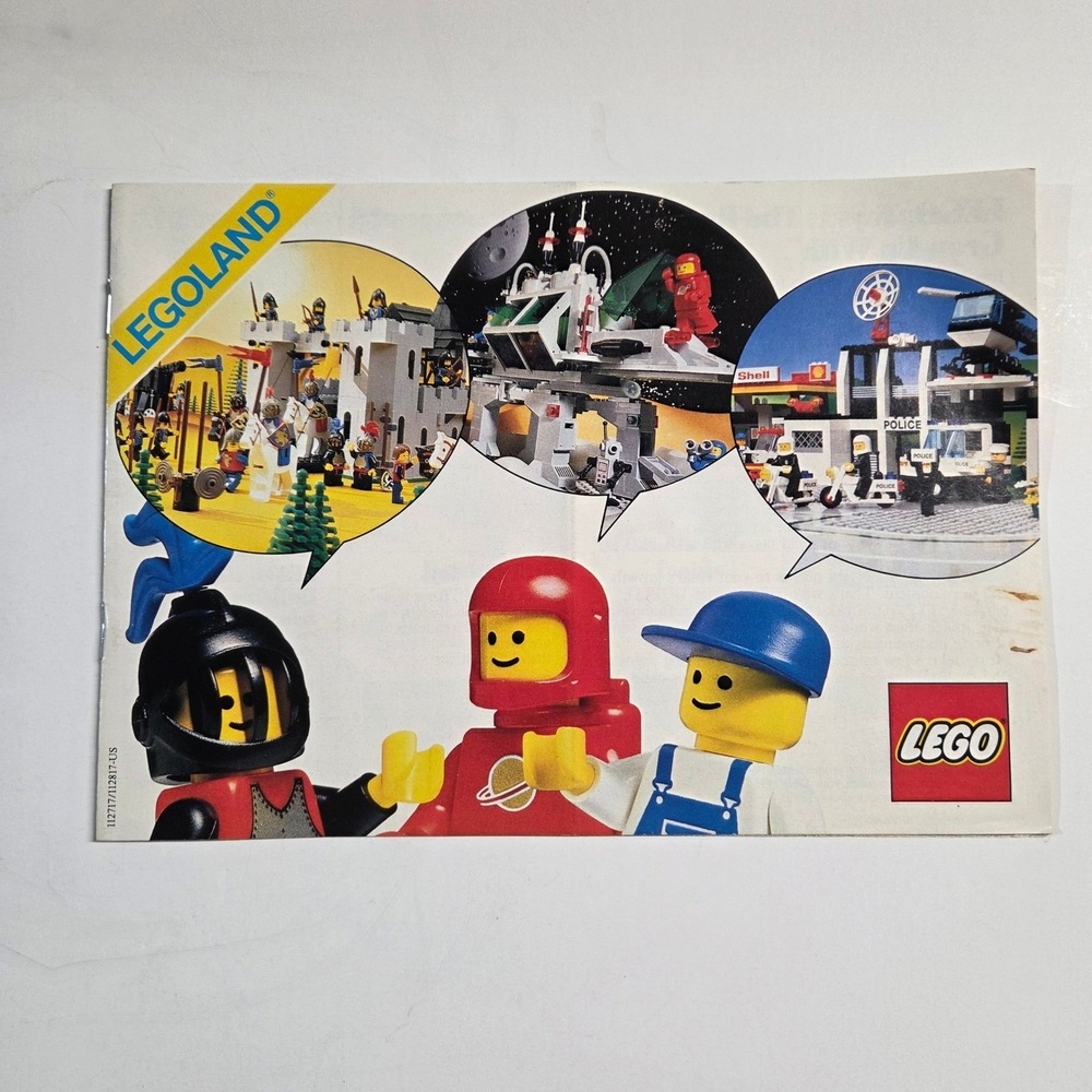 LEGO Legoland Mail Order Catalog Brochure 1986 Vintage Multi Castle Space Town